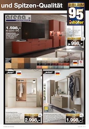 Aktueller Möbel Inhofer Prospekt mit Garderobe, "95 JAHRE JUBILÄUM", Seite 13