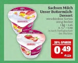 Aktuelles Unser Buttermilch-Dessert Angebot bei Marktkauf in Leipzig ab 0,49 €