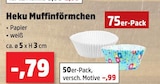 Muffinförmchen von Heku für 0,79 € bei Thomas Philipps im Angebot Muffinförmchen von Heku im aktuellen Thomas Philipps Prospekt