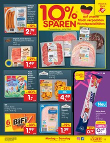 Wurst im Netto Marken-Discount Prospekt "Aktuelle Angebote" mit 70 Seiten (Wolfsburg)