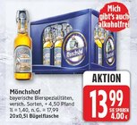 Bier von Mönchshof im aktuellen EDEKA Prospekt