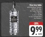 Aktuelle Vodka Angebote bei E center in Chemnitz Aktuelles Three Sixty Vodka Angebot bei E center in Chemnitz ab 9,99 €