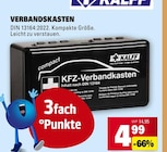 KFZ-Verbandkasten im Angebot bei Marktkauf in Sindelfingen KFZ-Verbandkasten Angebote von Kalff bei Marktkauf Sindelfingen für 4,99 €