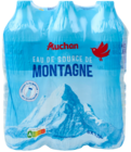 EAU DE SOURCE DE MONTAGNE AUCHAN - AUCHAN en promo chez Auchan Hypermarché Pau à 3,48 €