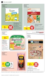 Promos Saumon Fumé dans le catalogue "-60% DE REMISE IMMÉDIATE SUR LE 2ÈME" de Intermarché Super Saumon Fumé en promo dans le catalogue Intermarché Super à la page 10