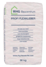RHG Baucentrum Rehau - Profi Fliesenkleber Angebot im Prospekt Profi Fliesenkleber bei RHG Baucentrum im Rehau Prospekt für 16,99 €