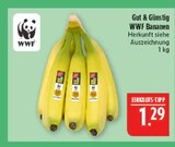 WWF Bananen Angebote von Gut & Günstig bei Marktkauf Nürnberg für 1,29 €