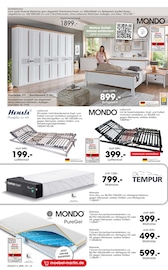 Aktueller Möbel Martin Prospekt mit Bett, "März Highlights", Seite 16