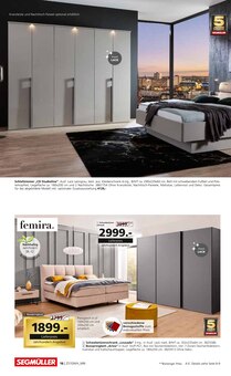 Boxspringbett im aktuellen Segmüller Prospekt (Mannheim) Boxspringbett im Segmüller Prospekt "Wohndesign - Inspirierende Ideen für ihr Zuhause" mit 34 Seiten (Mannheim)