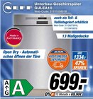 Unterbau-Geschirrspüler GULEA10 Angebote von Neff bei expert Fulda für 699,00 €