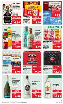 Volvic im Kaufland Prospekt "KNÜLLER" mit 52 Seiten (Dresden)