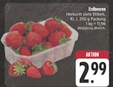 Erdbeeren Angebote bei EDEKA Amberg für 2,99 €