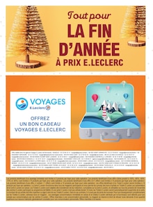 Prospectus E.Leclerc en cours, "Tout pour LA FIN D'ANNÉE À PRIX E.LECLERC", page 2 sur 72