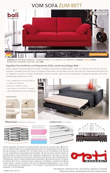 Couch im aktuellen Opti-Wohnwelt Prospekt (Bremen) Couch im Opti-Wohnwelt Prospekt "TRAUMHAFT SCHLAFEN" mit 20 Seiten (Bremen)