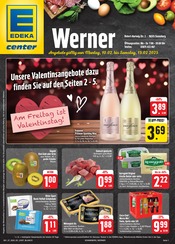 Aktueller E center Supermarkt Prospekt in Pressig und Umgebung, "Wir lieben Lebensmittel!" mit 24 Seiten, 10.02.2025 - 15.02.2025