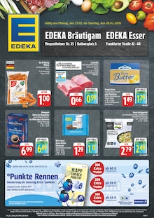 EDEKA Prospekt der Woche "Wir lieben Lebensmittel!" Seite 1, 23.02.2026 bis 28.02.2026 für Würzburg Aktueller EDEKA Prospekt "Wir lieben Lebensmittel!" Seite 1 von 8 Seiten für Würzburg