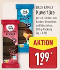 Kuvertüre Zartbitter im Angebot bei ALDI Nord in Paderborn Kuvertüre Zartbitter Angebote von Back Family bei ALDI Nord Paderborn für 1,99 €