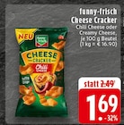 Cheese Cracker Chili Cheese Angebote von funny-frisch bei EDEKA Essen für 1,69 €