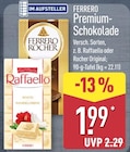 Premium-Schokolade Raffaello von Ferrero für 1,99 € bei ALDI Nord im Angebot Premium-Schokolade Raffaello von Ferrero im aktuellen ALDI Nord Prospekt