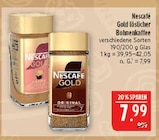 Gold löslicher Bohnenkaffee Original Angebote von Nescafé bei Marktkauf Hof für 7,99 €