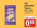 Mikrowellen-Popcorn süß Angebote von Chio bei famila Nordost Gifhorn für 0,88 €
