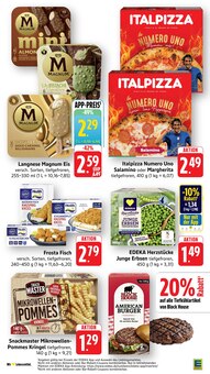 Frosta im aktuellen EDEKA Prospekt (Mannheim) Frosta im EDEKA Prospekt "Aktuelle Angebote" mit 40 Seiten (Mannheim)