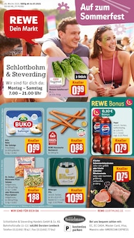 REWE Prospekt der Woche "Dein Markt" Seite 1, 14.07.2025 bis 19.07.2025 für Dorsten Aktueller REWE Prospekt "Dein Markt" Seite 1 von 27 Seiten für Dorsten