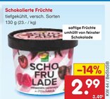 Schokolierte Früchte im Angebot bei Netto Marken-Discount in Saarbrücken Schokolierte Früchte Angebote bei Netto Marken-Discount Saarbrücken für 2,99 €