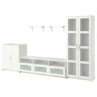 TV-Möbel, Kombination weiß von BRIMNES / BURHULT im aktuellen IKEA Prospekt