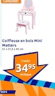 Promo Coiffeuse en bois à 34,95 € dans le catalogue Action à Saint-M'Hervé