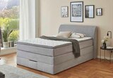 Aktuelles Boxspringbett in Cord silber Angebot bei Opti-Wohnwelt in Bremen ab 679,00 €