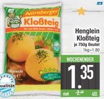 Kloßteig von Henglein im aktuellen EDEKA Prospekt für 1,35 €