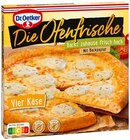 Pizza Tradizionale Salame Romano oder Die Ofenfrische Vier Käse im Angebot bei REWE in Mannheim Pizza Tradizionale Salame Romano oder Die Ofenfrische Vier Käse Angebote von Dr. Oetker bei REWE Mannheim für 2,22 €
