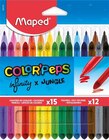 Pack combo Maped Color'Peps 12 feutres Jungle + 15 crayons de couleur Infinity - Maped à 4,99 € dans le catalogue Fnac
