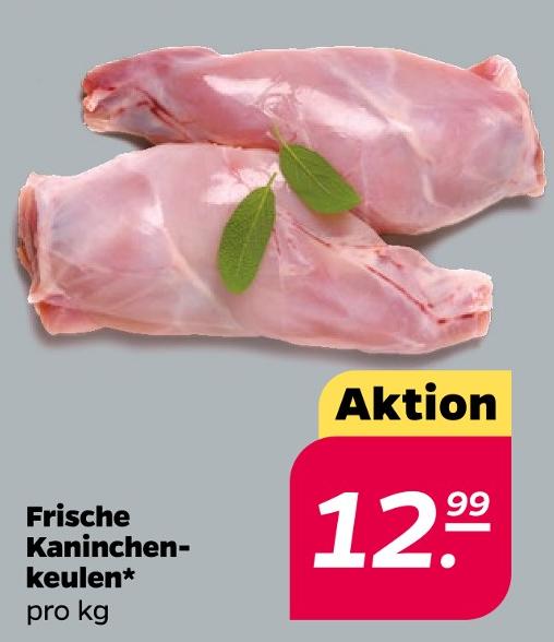Frische Kaninchenkeulen