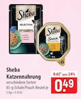 Sheba Katzennahrung im Angebot bei famila Nordost in Falkensee Sheba Katzennahrung Angebote bei famila Nordost Falkensee für 0,49 €