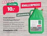 Kiebitzmarkt Buchholz - Grünbelagentferner Angebot im Prospekt Grünbelagentferner bei Kiebitzmarkt im Buchholz Prospekt für 4,99 €
