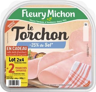Jambon Le Torchon -25% de sel