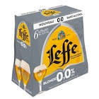Bière d'Abbaye sans alcool - LEFFE en promo chez Carrefour Livry-Gargan à 4,70 €