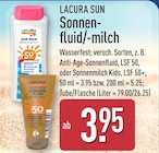 Anti-Age-Sonnenfluid von Lacura Sun im aktuellen ALDI Nord Prospekt