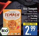 Bio-Tempeh Natur von  im aktuellen EDEKA Prospekt für 2,99 €