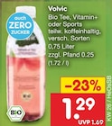 Aktuelle Volvic Angebote bei Netto Marken-Discount in Rostock Aktuelles Bio Tee, Vitamin+ oder Sports Angebot bei Netto Marken-Discount in Rostock ab 1,29 €