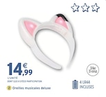Oreilles musicales deluxe - Gabby et La Maison Magique - Intermarché à Saint-Denis Oreilles musicales deluxe - Gabby et La Maison Magique en promo chez Intermarché Saint-Denis à 14,99 €