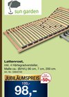 Lattenrost von Sun Garden im aktuellen Möbel Inhofer Prospekt für 98,00 €
