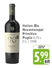 Bio Novantaceppi Primitivo im Angebot bei E center in Offenburg Bio Novantaceppi Primitivo Angebote von Latentia bei E center Offenburg für 5,99 €