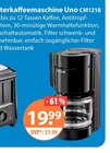 Filterkaffeemaschine Uno CM1218 von Tefal im aktuellen V-Markt Prospekt für 19,99 €
