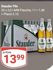 Pils im Angebot bei GLOBUS in Krefeld Pils Angebote von Stauder bei GLOBUS Krefeld für 13,99 €