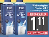 Frische Milch von Weihenstephan im aktuellen EDEKA Prospekt für 1,11 €