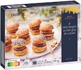 8 mini-burgers au foie gras de canard - Picard à 8,50 € dans le catalogue Picard