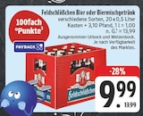 Bier Angebote von Feldschlößchen bei EDEKA Torgau für 9,99 €